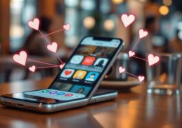 App-Interaktion beim Online-Dating