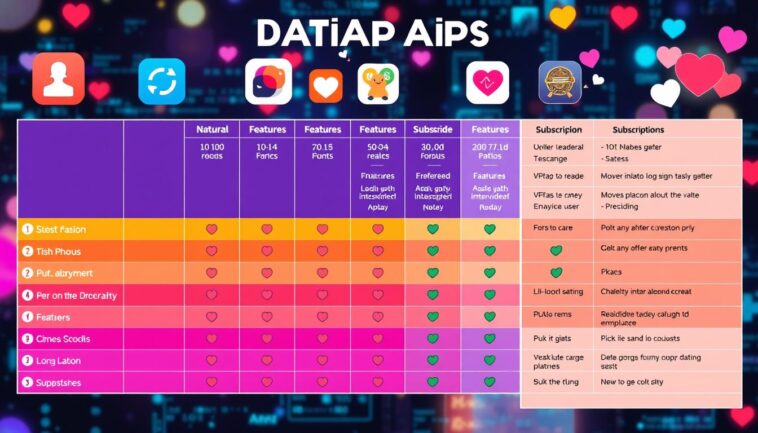 Vergleich von Dating-Apps