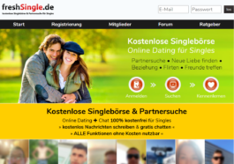 freshSingle.de – Die kostenlose Singlebörse im ausführlichen Test